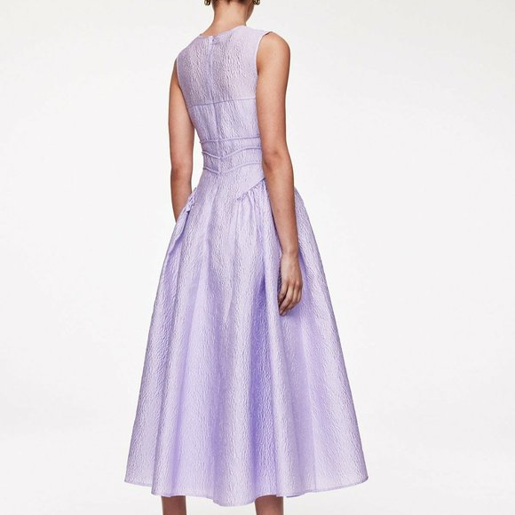 COPY - Rachel Gilbert - Sophia Dress - Purple AU1 / US4 - Picture 7 of 16